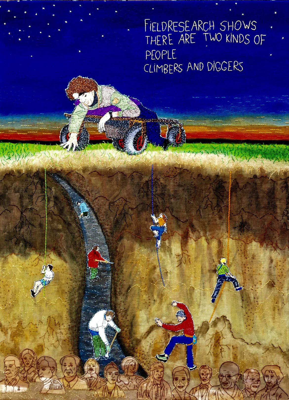 Climbers and diggers